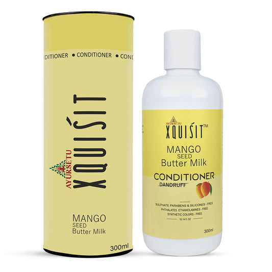 XQUISIT Mango Seed Butter Milk Shampoo and Conditioner Combo