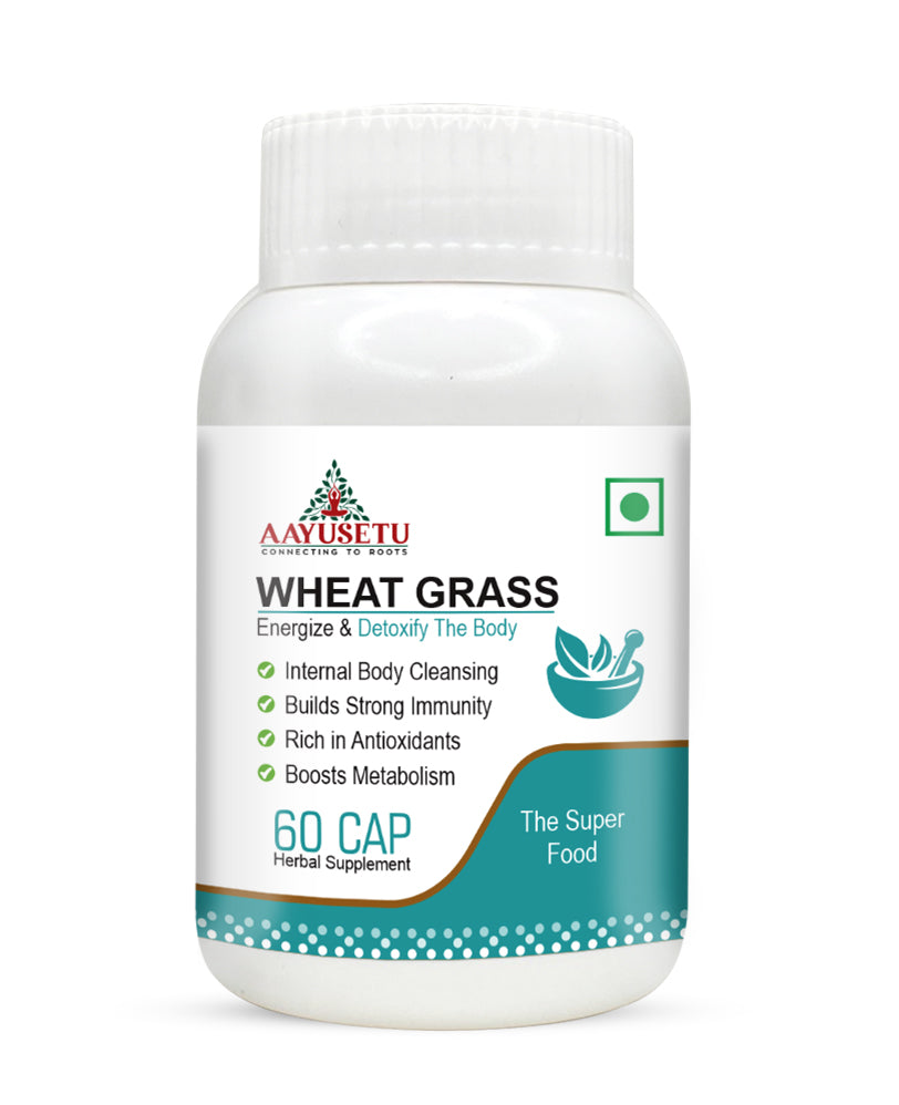 WHEATGRASS CAPSULES- Boosts Immunity and Detoxifies body.