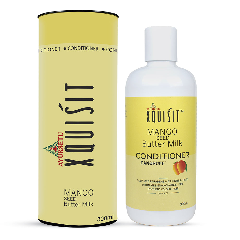 XQUISIT Mango Seed Butter Milk Shampoo and Conditioner Combo