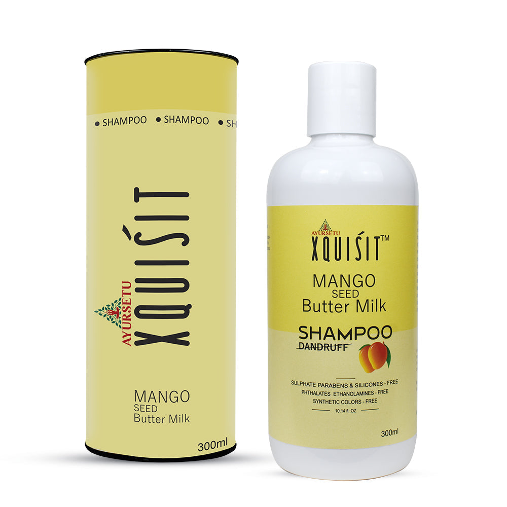 XQUISIT Mango Seed Butter Milk Shampoo and Conditioner Combo